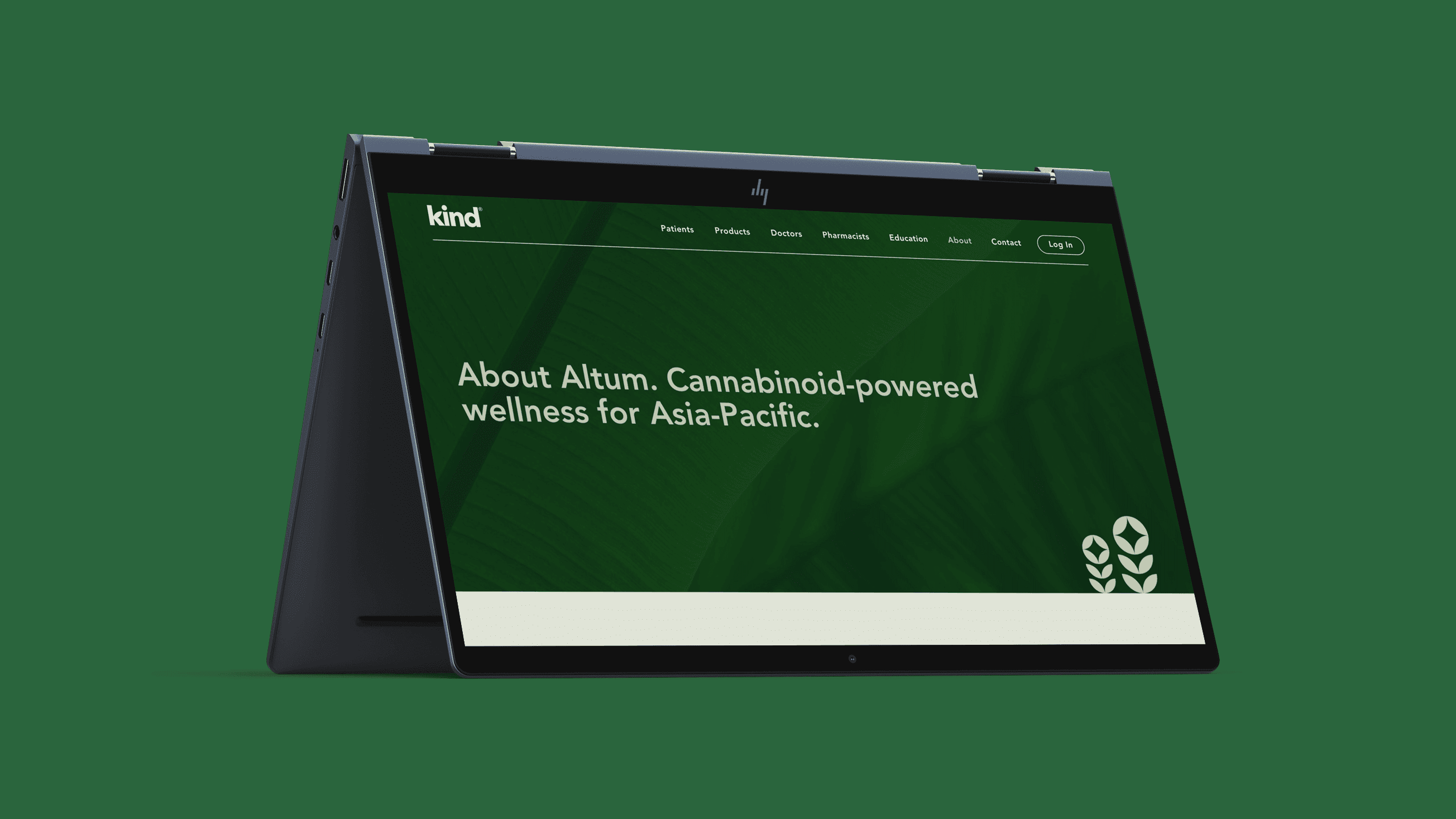 Close up detail of Kind Medical product page